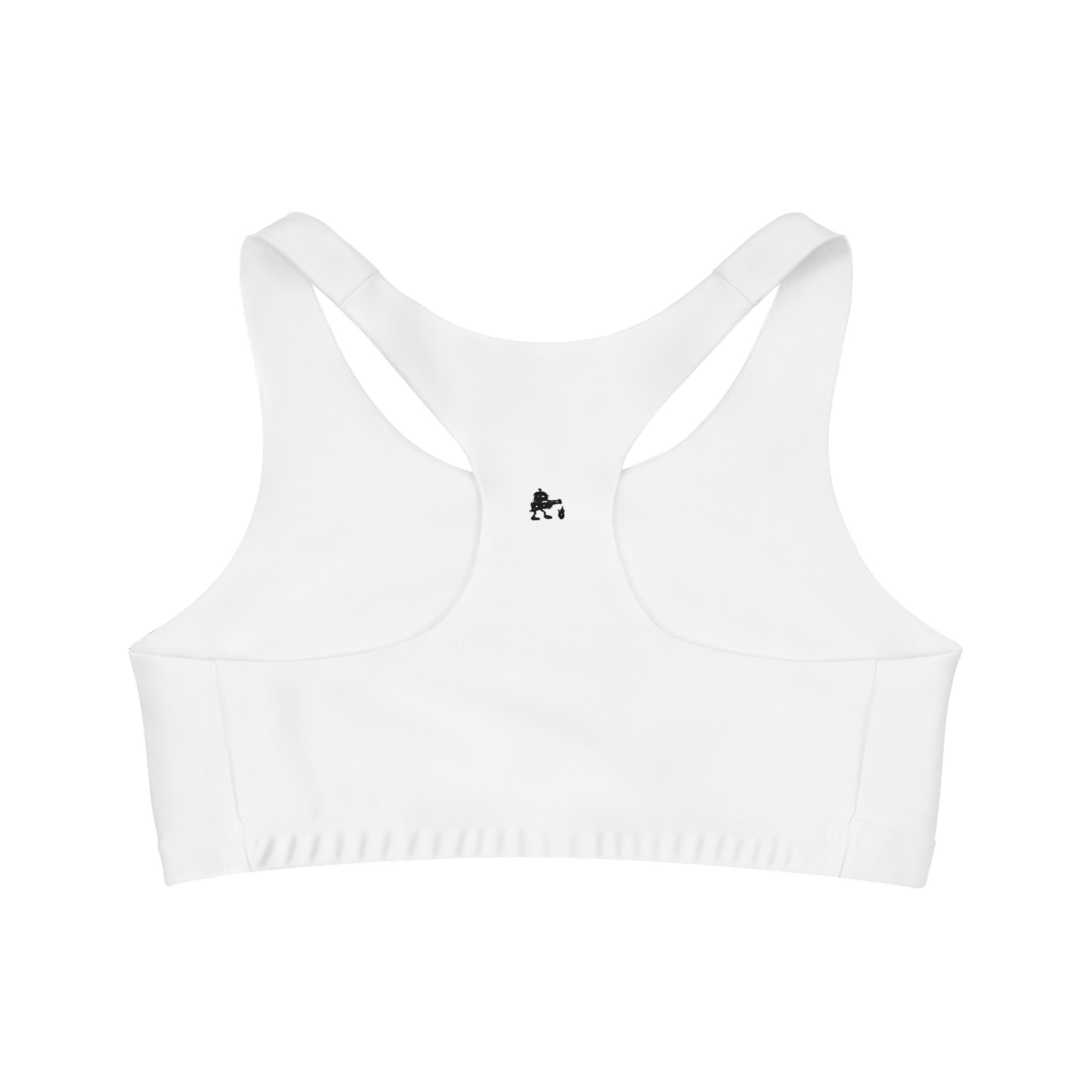 Buy Le Ore Fiori Asymmetrical Sports Bra White online